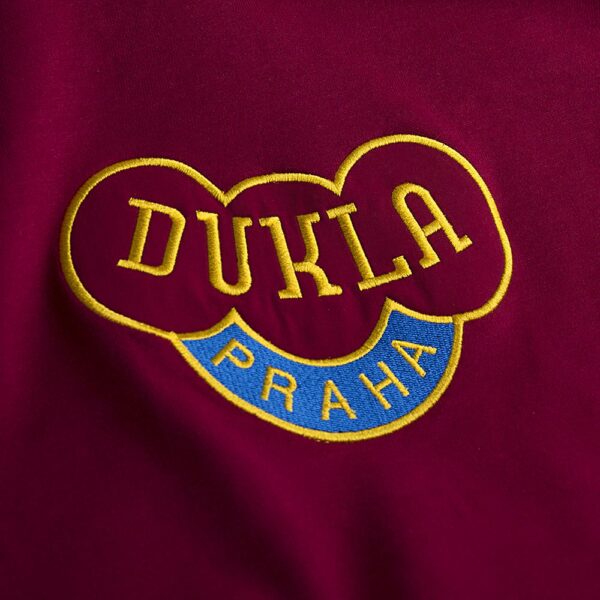 Dukla Praag 1960's Retro Voetbalshirt 2