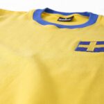 Zweden 1970's Retro Voetbalshirt 6