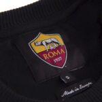 AS Roma Black Out Retro Logo Sweater 4