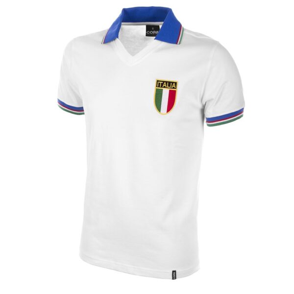 Italië Uit WK 1982 Retro Voetbalshirt