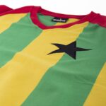 Ghana 1980's Retro Voetbalshirt 6