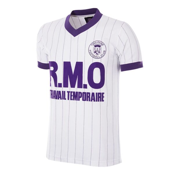 Toulouse FC 1983 - 84 Uit Retro Voetbalshirt