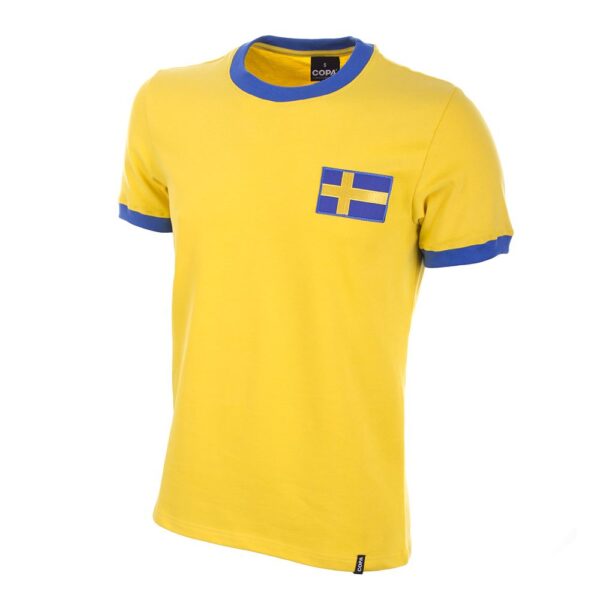 Zweden 1970's Retro Voetbalshirt