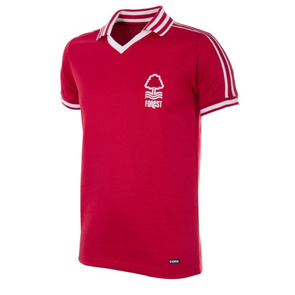 Nottingham Forest 1976-1977 Retro Voetbalshirt