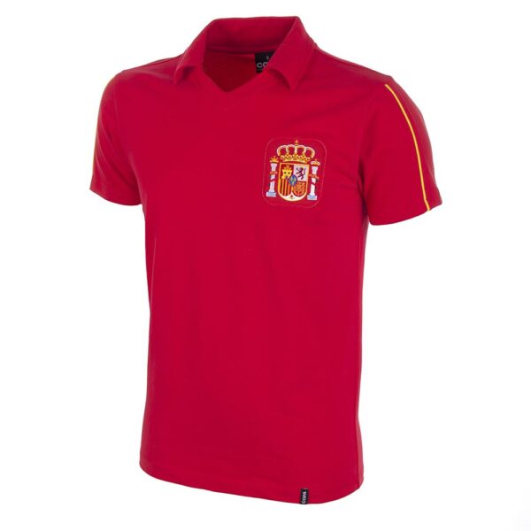 Spanje 1980's Retro Voetbalshirt
