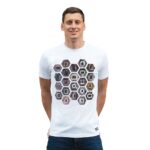 Hexagon Stadium T-Shirt | Wit 8