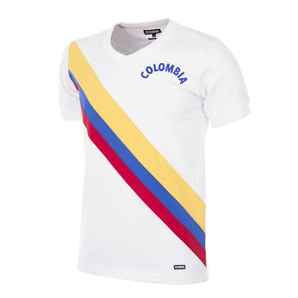 Colombia 1973 Retro Voetbalshirt