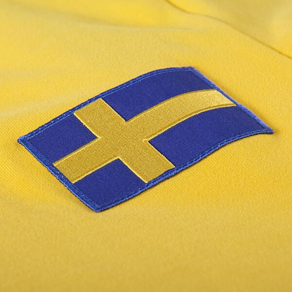 Zweden 1970's Retro Voetbalshirt 2