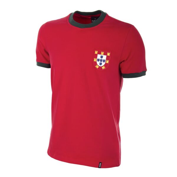 Portugal 1960's Retro Voetbalshirt