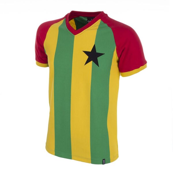 Ghana 1980's Retro Voetbalshirt