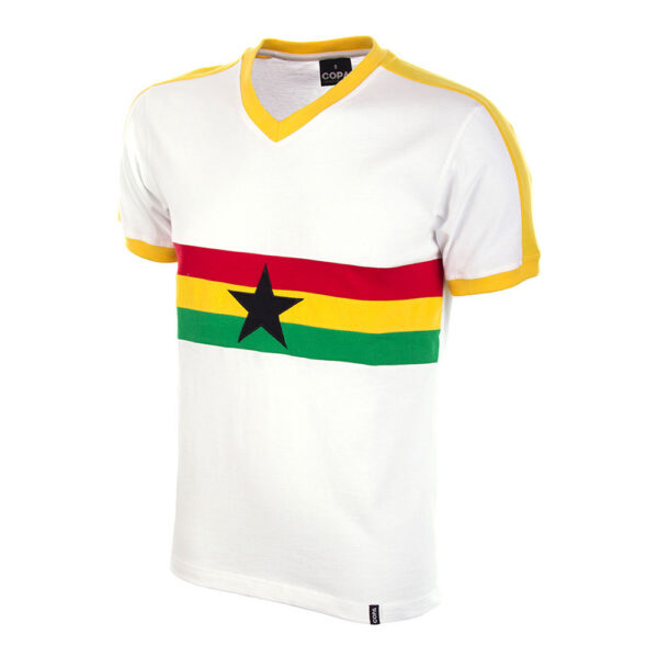 Ghana 1980’s Uit Retro Voetbalshirt