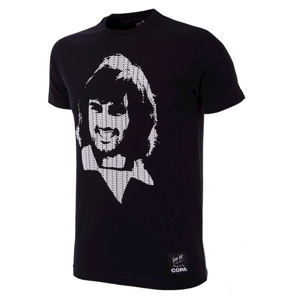 George Best Repeat Logo T-Shirt - Zwart