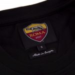 AS Roma Taper T-Shirt zwart