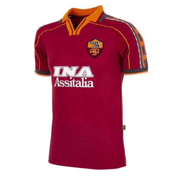 AS Roma 1998 - 99 Retro Voetbalshirt