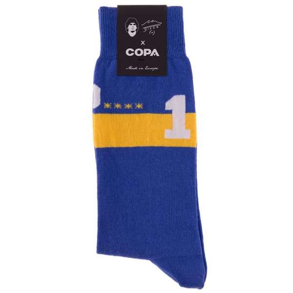 Maradona X COPA Nummer 10 Boca Sokken 2