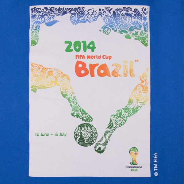 Brazilië 2014 WK Poster T-Shirt 2