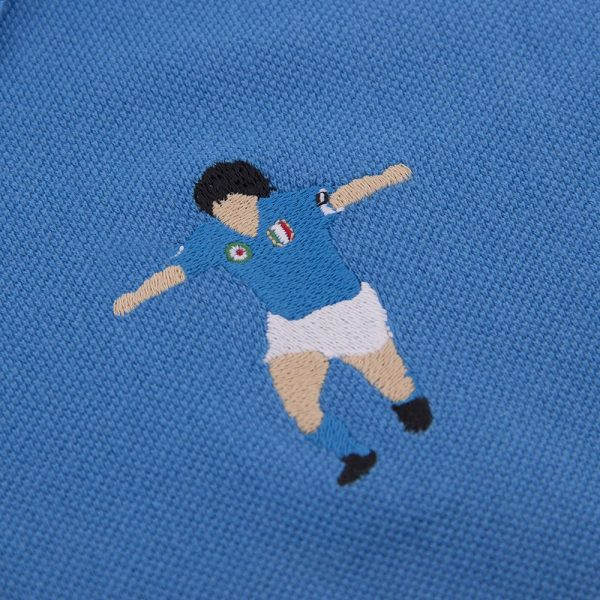 Maradona X COPA Napoli Embroidery Polo Shirt 2