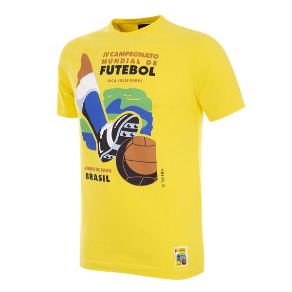 Brazilië 1950 WK Embleem T-Shirt