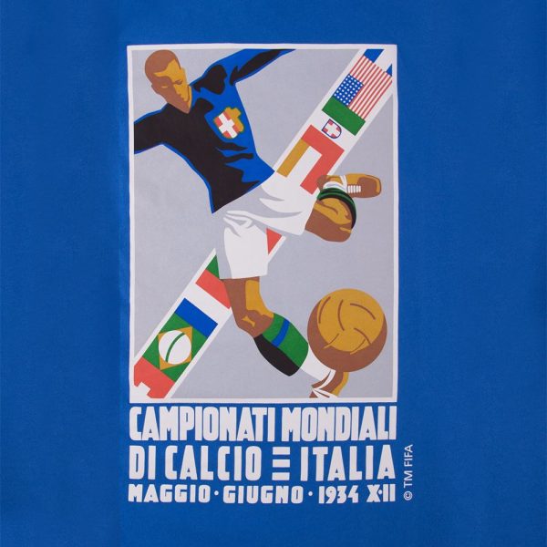 Italië 1934 WK Embleem T-Shirt 2