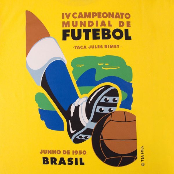 Brazilië 1950 WK Embleem T-Shirt 2