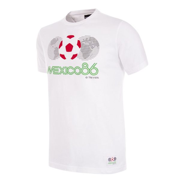 Mexico 1986 WK Embleem T-Shirt