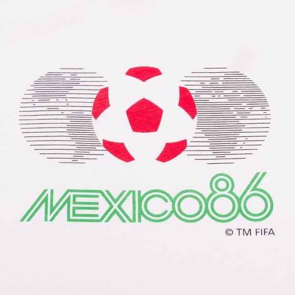 Mexico 1986 WK Embleem T-Shirt 2
