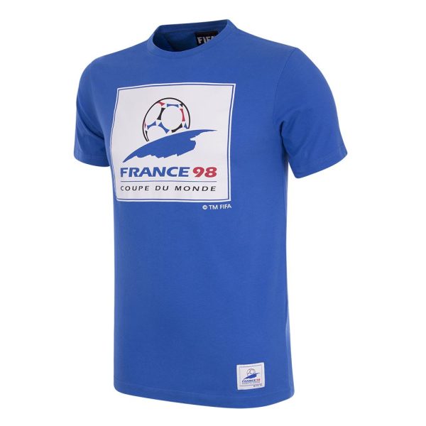 Frankrijk 1998 WK Embleem T-Shirt