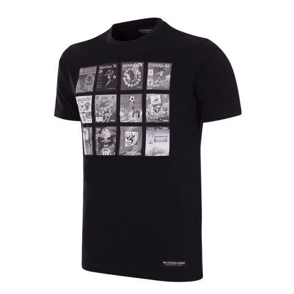 Panini WK Collage T-shirt Zwart-Wit