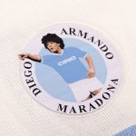 Maradona x COPA Napoli 1984 Uit Retro Voetbalshirt 2