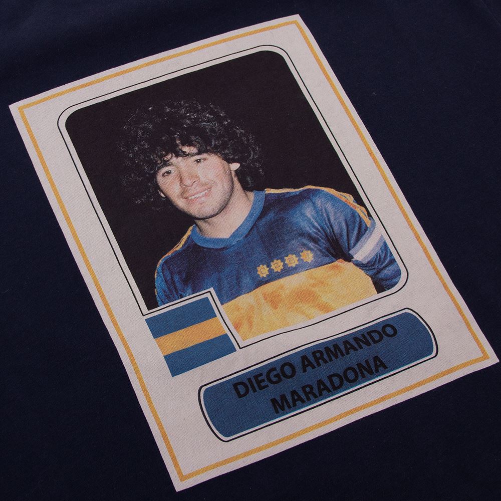 Maradona x COPA Boca Voetbal Sticker T-Shirt 2