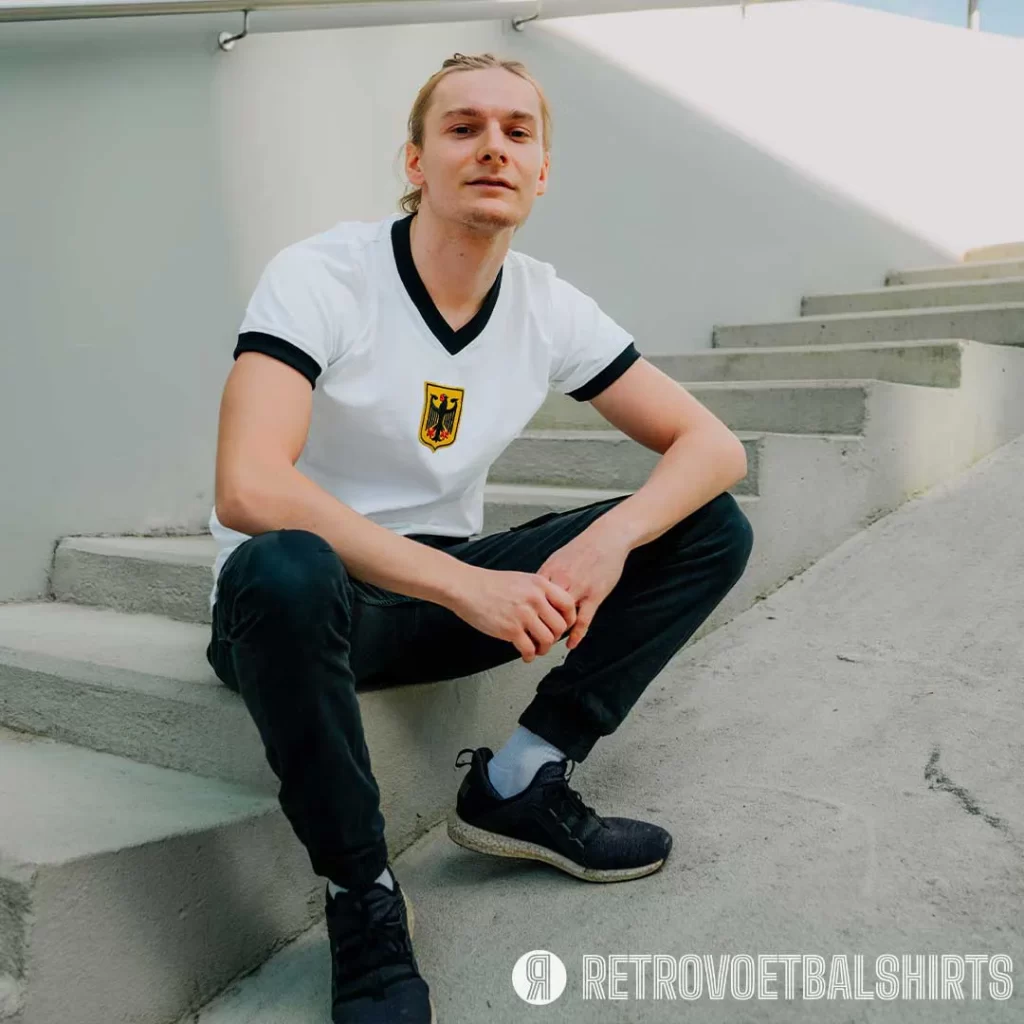 Duitsland retro voetbalshirt
