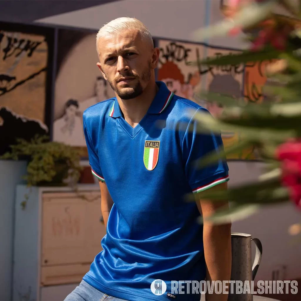 Italië retro voetbalshirt