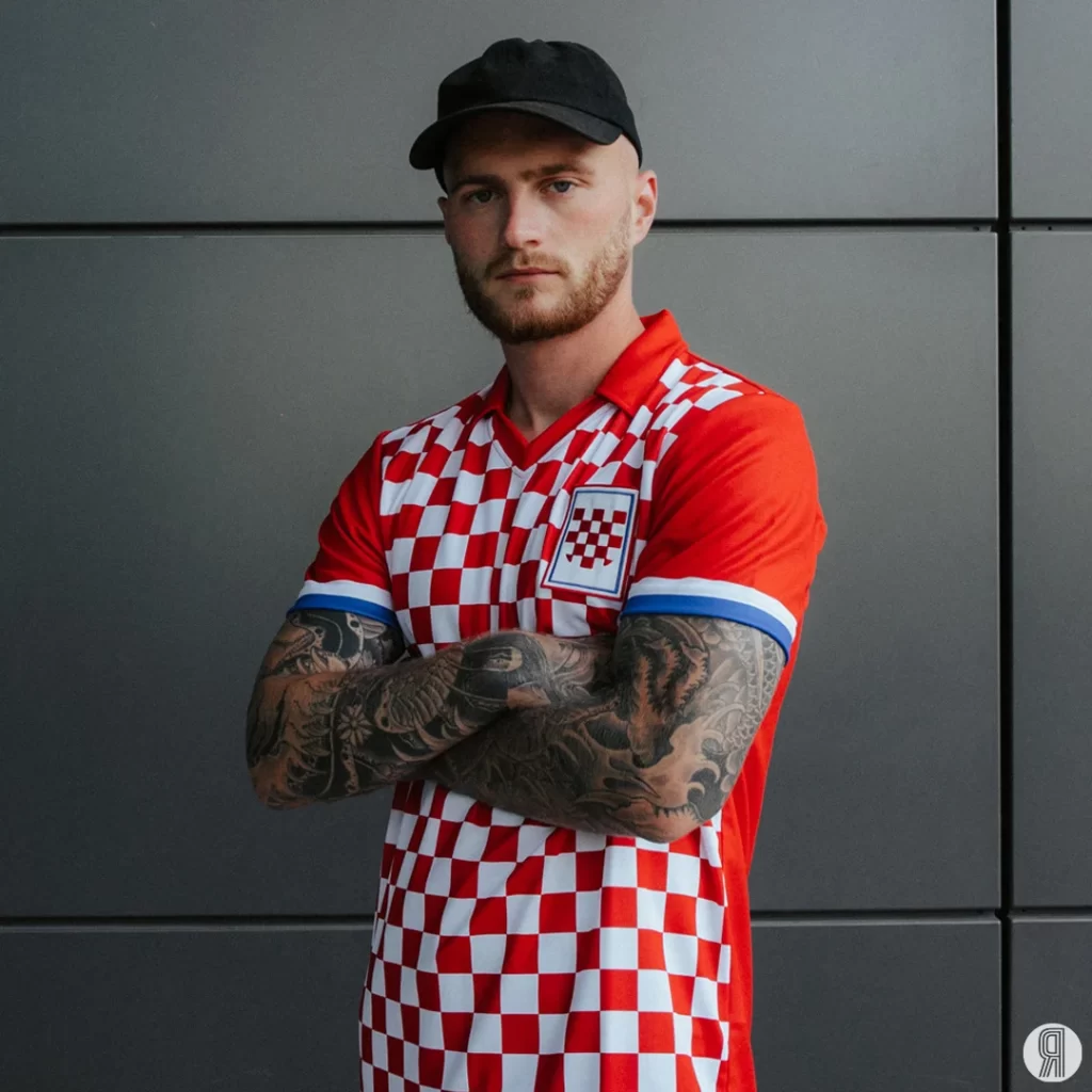 Kroatië retro voetbalshirt