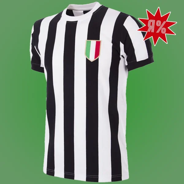 Juventus jaren 50 Retro Voetbalshirt