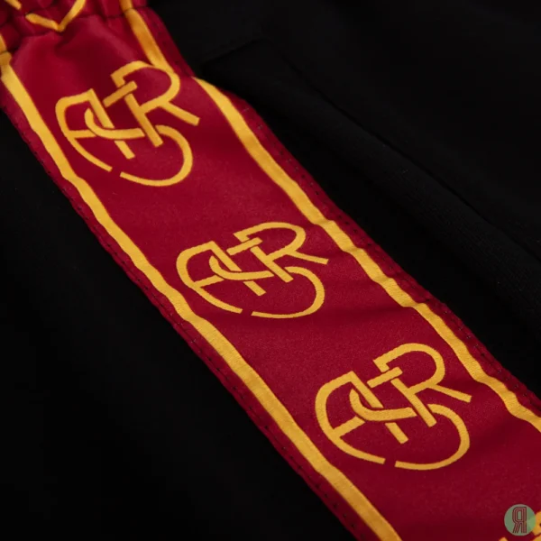 AS Roma Taper Trainingsbroek Zwart