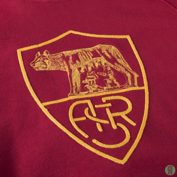 AS Roma Heritage Hoodie Rosso