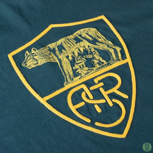 AS Roma Heritage T-shirt Verde Bottiglia