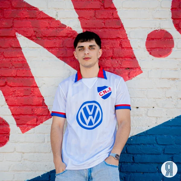 Club Nacional de Football 1987 Retro Voetbalshirt