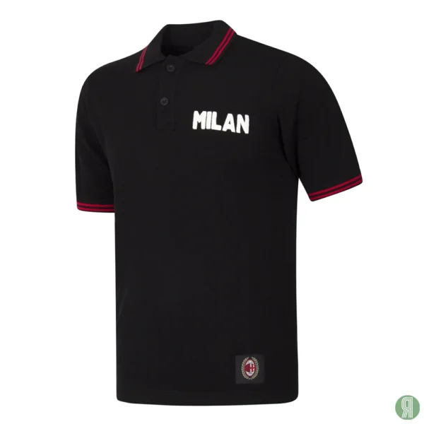 AC Milan 1960's Geborduurde Polo