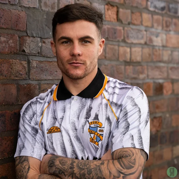 Port Vale FC 1991 - 92 Retro Voetbalshirt