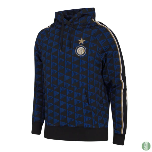 FC Internazionale All Over Pattern Hoodie