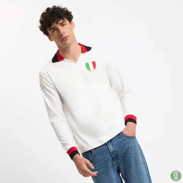AC Milan 1963 Finale Retro Voetbalshirt