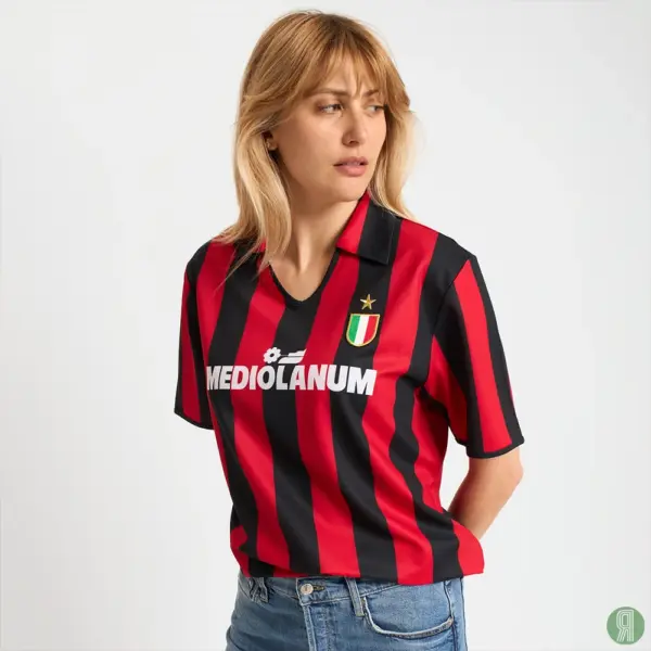 AC Milan 1988 - 89 Retro Voetbalshirt