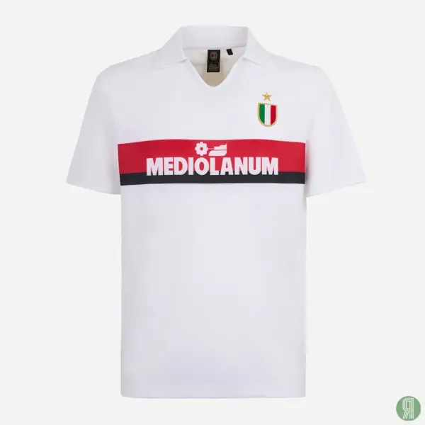 AC Milan 1988 - 89 Uit Retro Voetbalshirt