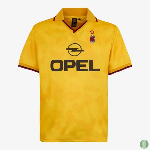 AC Milan 1995 - 96 Derde Retro Voetbalshirt