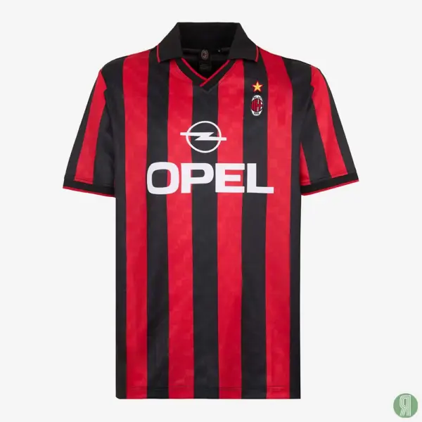 AC Milan 1995 - 96 Retro Voetbalshirt
