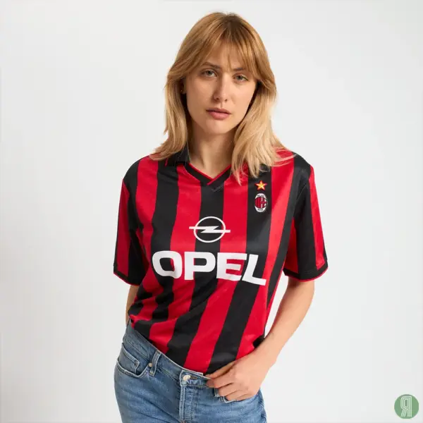 AC Milan 1995 - 96 Retro Voetbalshirt
