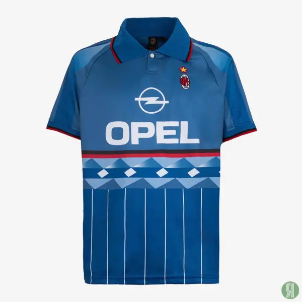 AC Milan 1995 - 96 Vierde Retro Voetbalshirt