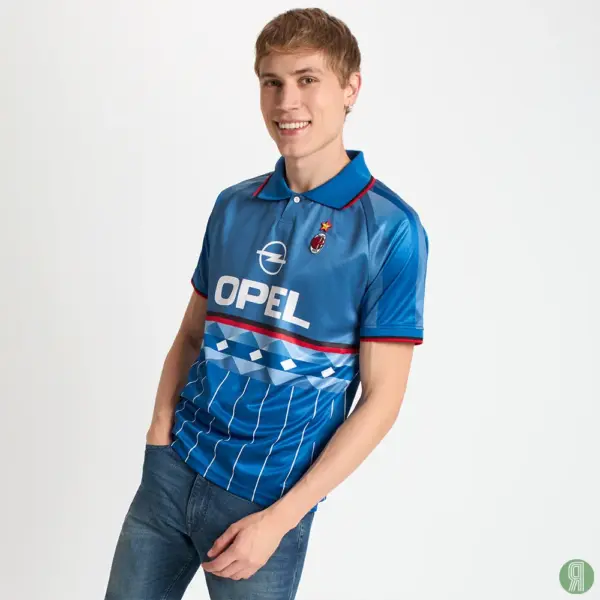 AC Milan 1995 - 96 Vierde Retro Voetbalshirt