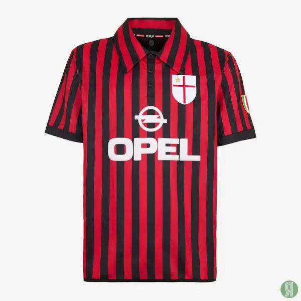 AC Milan 2000 Jubileum Retro Voetbalshirt